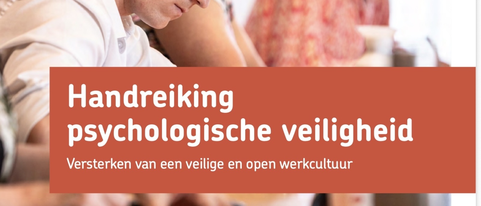 Handreiking psychologische veiligheid
