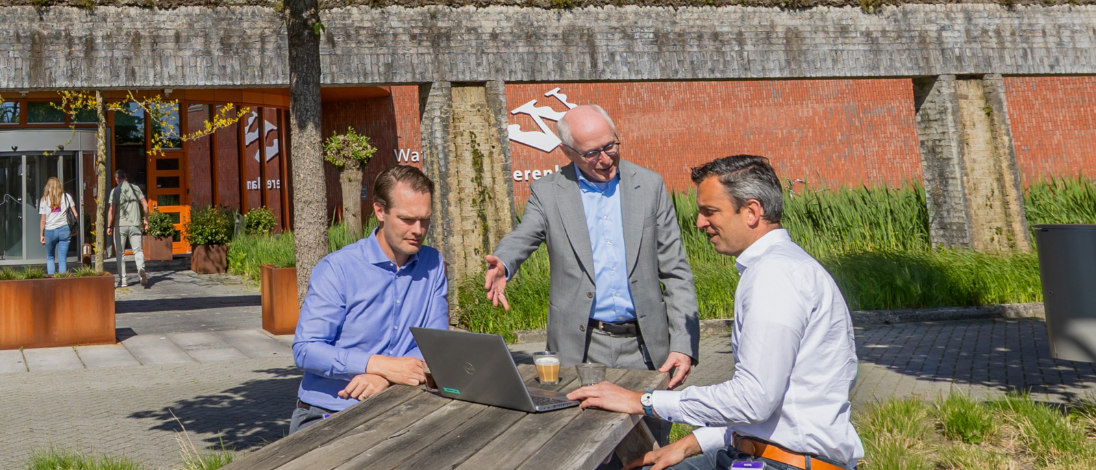 Geert Kerkvliet, Kees Vonk en Robert Vink