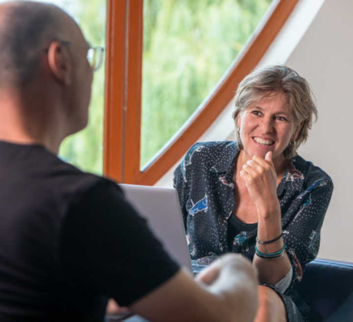 Medewerkers in overlegsituatie