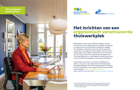 Informatieblad Inrichten thuiswerkplek