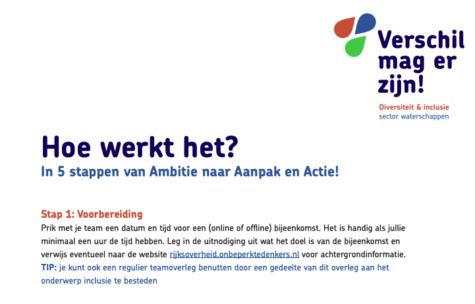 Verschil mag er zijn Teamaanpak hoe werkt het